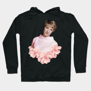 Julie Andrews Pink Floral Hoodie